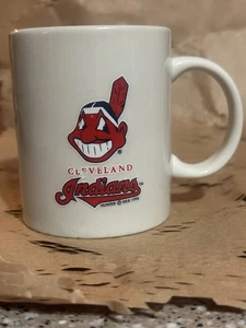 Cleveland Indians Coffee Mug Hunter MLB 1994 Vintage Baseball Cleveland Ohio - Picture 1 of 10