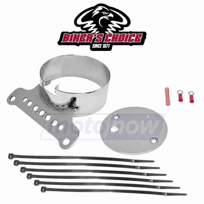 Bikers Choice Single Gauge Mount Kit for 1996-2005 Harley Davidson XL1200C gx — 第 1/4 张图片