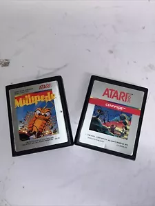 Bundle of 2 Atari 2600 Lose Games Millipede & Centipede Vintage Gaming UNTESTED - Picture 1 of 14