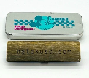 Mickey Mouse Tokyo Disneyland Slide Case for Small Items Rare Japan Limited - Picture 1 of 5