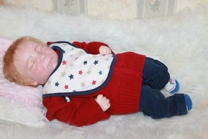Reborn Doll Realborn Royan w/COA by Bountiful Baby, artist Linda Wiseman - Picture 1 of 11