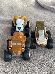 Blaze and The Monster Machines Diecast Truck Gasquatch, Big Horn & Grizzly Bear - Picture 1 of 5