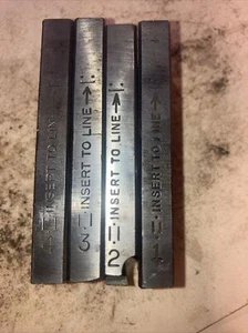 Set of Good Used Ridgid D-1144 D-1064 1"-2" Grooving Dies Groover Beveler 50985 - Picture 1 of 9