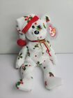 Vintage TY Beanie Baby 1998 Holiday Christmas Teddy Retired Jingle Bell Hat Cap