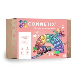 Connetix 202 Piece Pastel Mega Pack Magnetic Tiles - Picture 1 of 1