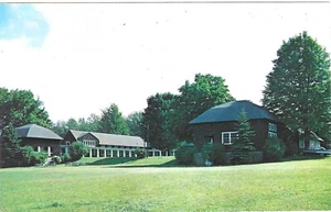 Vintage New York Chrome Postcard Summer School Quadrangle Chautauqua - Picture 1 of 2