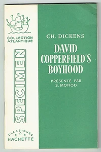 Collection Atlantique - David Copperfield's Boyhood - Dickens - Hachette - 1958 - Picture 1 of 1