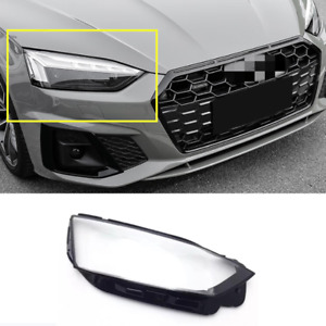 Right side For 2021-2024 Audi A5 S5 RS5 Headlight Clear Lens Housing&Seal Glue