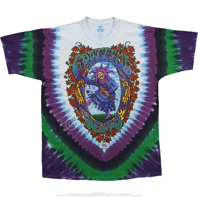 GRATEFUL DEAD-SEASONS OF THE DEAD-TIE DYE T-SHIRT M-L-XL-XXL-6X Garcia,Lesh,Wier - Image 1 of 3