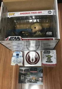 Funko POP! Star Wars Smuggler’s Bounty Box Dagobah Face-Off 284 Luke Skywalker - Picture 1 of 7