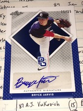 BRYCE JARVIS 2016 Leaf Perfect Game Showcase Autograph #11/15 DIAMONDBACKS