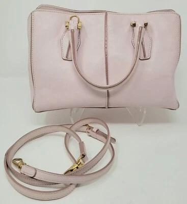 Tod's ALR Shopping Tramezza 2 Vías Bolso de Mano Cartera de Hombro Pequeño Cuero Rosa  Foto 1 de 4