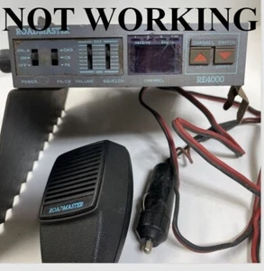 Roadmaster RE4000 CB Radio - NOT WORKING - FOR PARTS ONLY - Picture 1 of 11