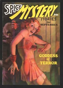 PULP: Spicy Mystery Stories Pulp Replica Edition #5 91935-Weird menace cover... - Picture 1 of 1