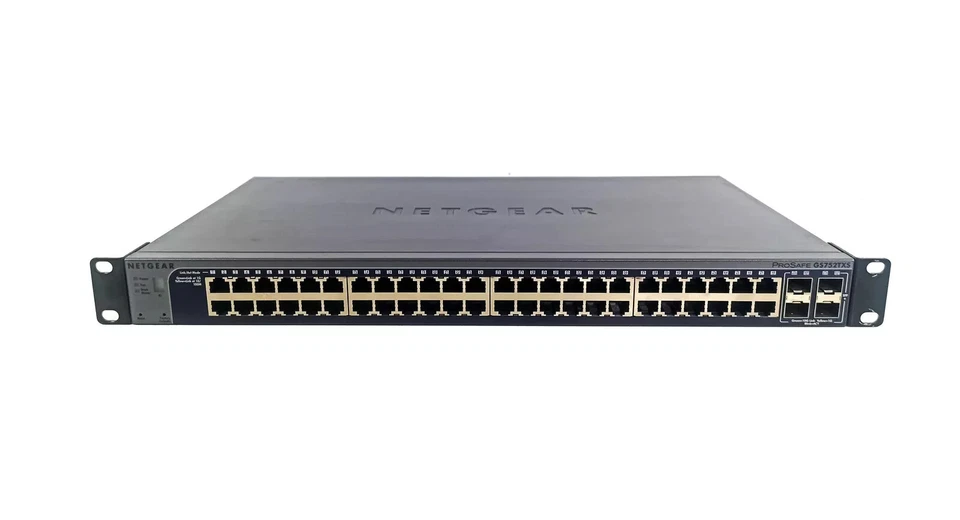 NETGEAR GS752TXS Stackable Gigabit Switch 52 Ports + 4 SFP+ 10G - Image 1 of 1