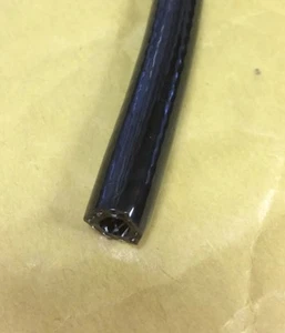 Grasstrack/Speedway 6mm Bohrung PVC verstärkt Kraftstoffleitung - Schwarz (Schlauchleitung 1/4") - Bild 1 von 1