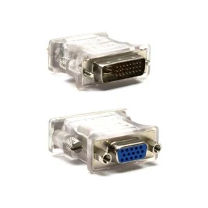 Monitor - adapter wtyczki DVI-I (Dual Link 24+5) na VGA, DVI na VGA #27819 - Zdjęcie 1 z 7
