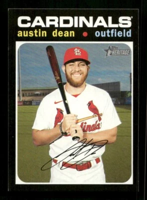 2020 Topps Heritage Austin Dean #579 - Image 1 of 2