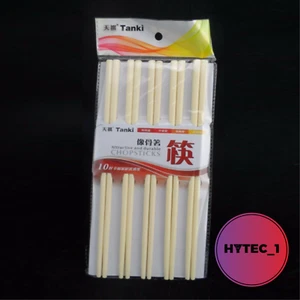 CHINESE CHOPSTICKS PREMIUM QUALITY -10 PAIRS 24 CM LONG HYTEC - Foto 1 di 3