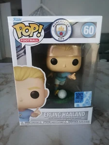 Funko Pop Football, Erling Haaland #60, Manchester City Official Store - Imagen 1 de 7