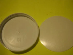Pakkon 1 Gallon Wide Mouth Glass Jar REPLACEMENT PLASTIC LID FAST SHIPPING - Picture 1 of 5
