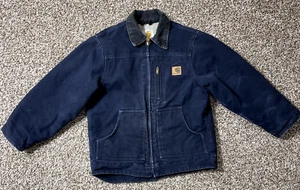 Carhartt Sandstone Sherpa Lined Kid's Size M(8) - Picture 1 of 11