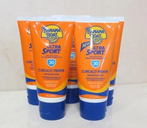 BANANA BOAT SPORT ULTRA SUNSCREEN LOTION SPF 30 3 OZ LOT OF 5 - Picture 1 of 1