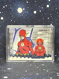 Collectible Minifigure Display Case For Lego DC Kid Flash - Picture 1 of 3