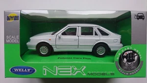 WELLY POLONEZ CARO PLUS WHITE 1:34 POLISH CLASSICS DIE CAST METAL MODEL NEU - Bild 1 von 6