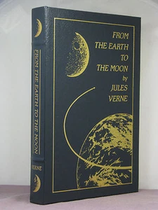Von der Erde zum Mond von Jules Verne, Easton Press, klassischer früher SF - Bild 1 von 3
