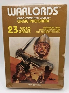 Carro de juego Warlords 2600/VCS NUEVO caja sellada Atari INC USA NTSC CX2610 sellado - Imagen 1 de 7