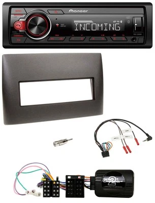 Pioneer Bluetooth USB DAB Lenkrad Autoradio für Fiat Stilo 2001-2007 schwarz - Bild 1 von 4