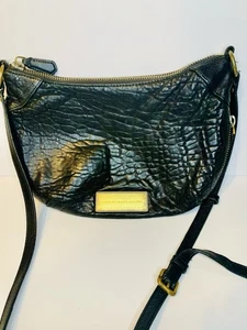 Bolso de mano bandolera de cuero de cordero negro Marc By Marc Jacobs - Imagen 1 de 5