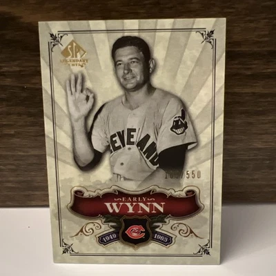 2006 SP Legendary Cuts #123 Early Wynn #D / 550  - Image 1 of 2