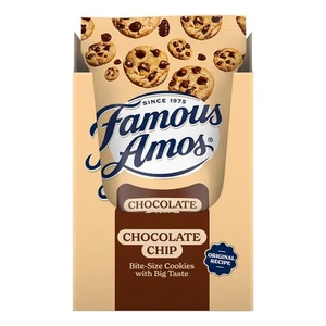 Ferrara Famous Amos Wonders From the World Belgian Chocolate Cookies 2 oz. 6/Box - Picture 1 of 6