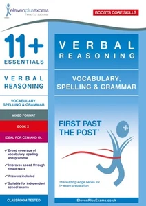 11+ Essentials Verbal Reasoning: Vocabulary, Spelling & Grammar Book 2 - Imagen 1 de 1