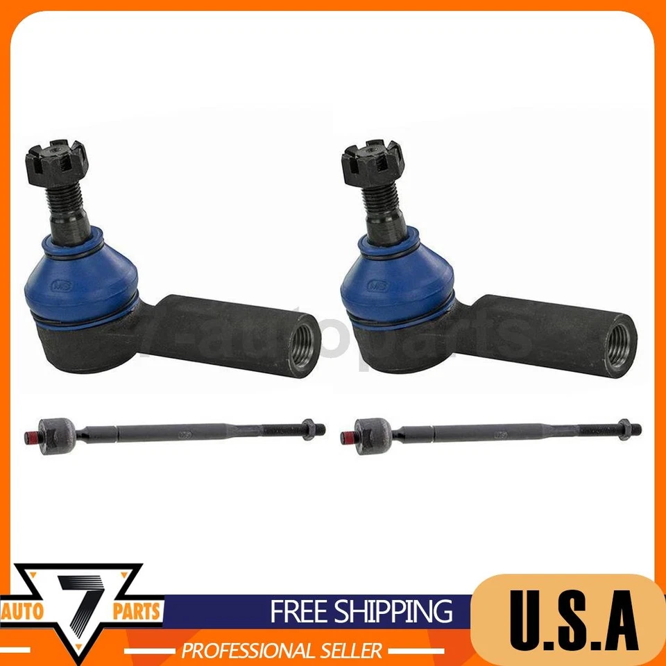 Extremo de barra de dirección delantero interior exterior Mevotech para Toyota Corolla 1993 1994 Foto 1 de 4