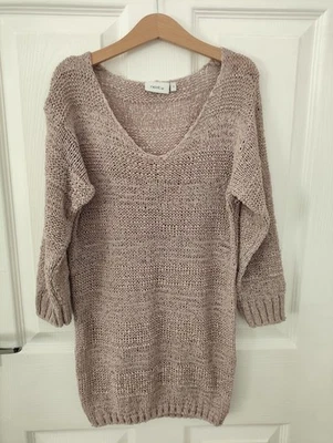 Women's Next SP ¾ Sleeve Open Knit Jumper. Size 6 - Image 1 of 4