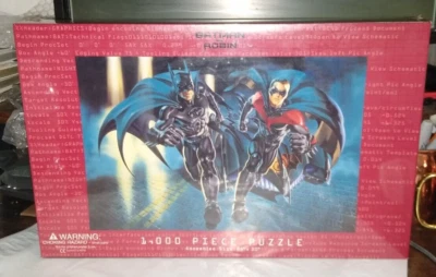 Vintage 1997 Batman & Robin Movie 1000 piece puzzle,STILL SEALED, rare - Image 1 of 2