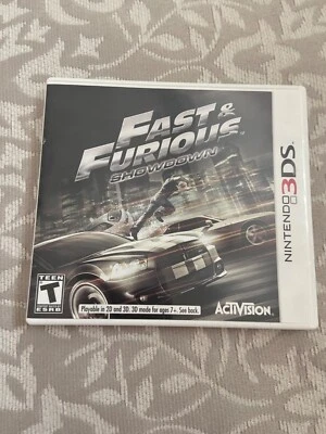 Fast & Furious: Showdown gamer ( Nintendo 3DS, 2013) Complete - Image 1 of 3
