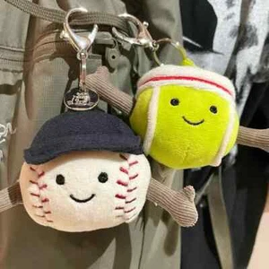 Jelly Cat Cute Tennis Plush Doll Keychain - Picture 1 of 1