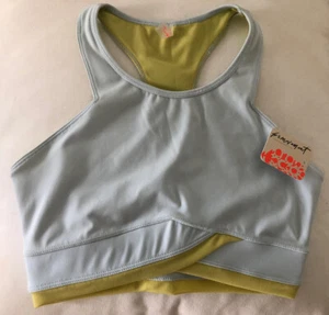 Free People Movement Blue-green Sports Bra - Picture 1 of 6