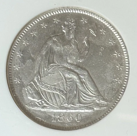 RARE Pc OF HISTORY | 1860-O SS Republic Shipwreck Effect 50c Lib. Half Dollar Cover