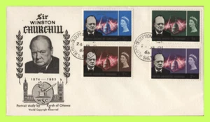 British Antarctic Territory 1966 Churchill u/a First Day Cover, Deception Island - Picture 1 of 1