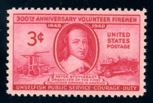 US Stamp #971 Volunteer Firemen 3c - PSE Cert - XF-SUP 95 - MNH - SMQ $35.00 - Picture 1 of 2