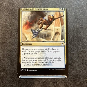 Mtg Misprint Error Oddity Miscut French Dramatic Rescue Instant Multicolor - Picture 1 of 2