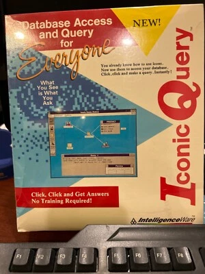 SEALED IconicQuery . Database Access and Query for Everyone. Vintage. Vintage. - Image 1 of 4