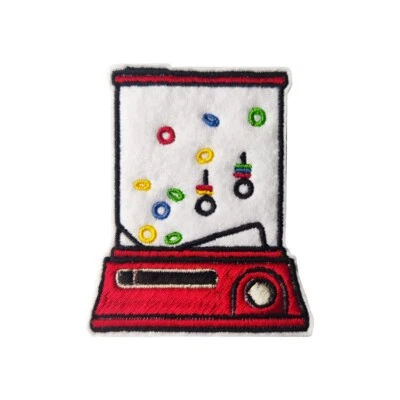 Waterful Ring Toss Patch Water Game Arcade Embroidered Iron-On 2.75" - Image 1 of 4