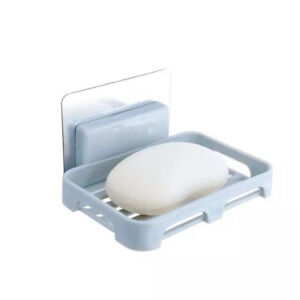 Wallmounted Soap Box Punch-free Soap Box Soap Box Drain Box Soap Holder Durable#
