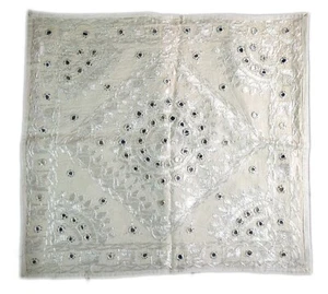 Vintage Style Beautiful Mirror Fitted Pillow Cover Couch Decorative. i17-336 - Picture 1 of 6